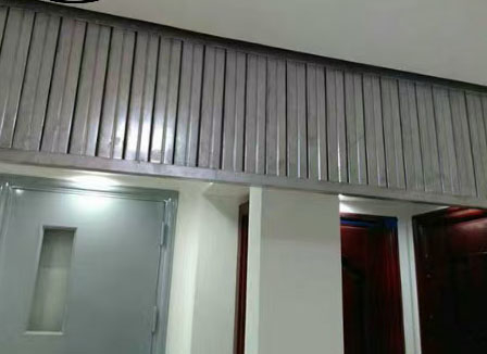 固定擋煙垂壁安裝